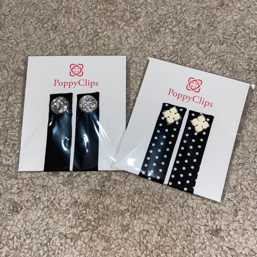 Brand New Poppy Clips!!